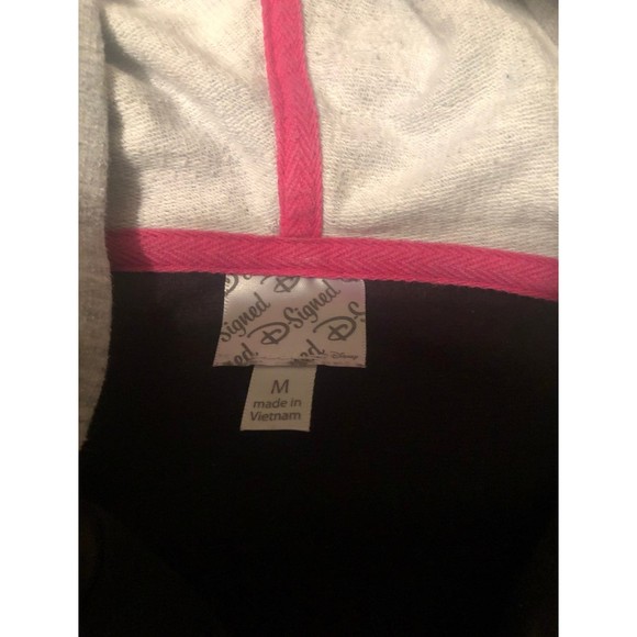 Girls d-signed Disney studded jacket with hood Medium - Picture 2 of 2